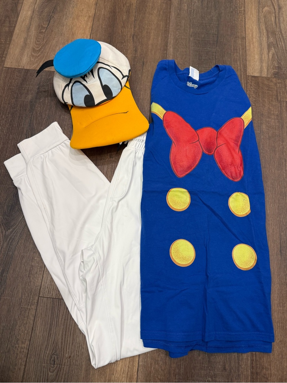 Donald Duck men’s Halloween costume large XL Disney